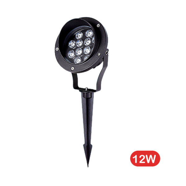 โคมไฟส่องต้นไม้ แสงวอร์มไวท์ LED Garden light 12W