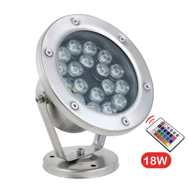 ไฟใต้น้ำ LED Under Water 18W RGB