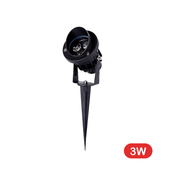 โคมไฟส่องต้นไม้ แสงวอร์มไวท์ LED Garden light 3W