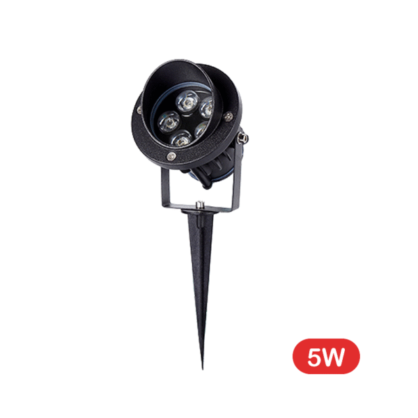 โคมไฟส่องต้นไม้ แสงวอร์มไวท์ LED Garden light 5W