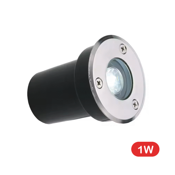 ไฟฝังพื้น 1วัตต์ แสงวอร์มไวท์